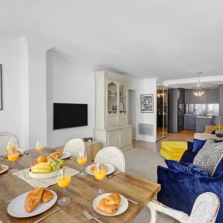 Apartmán Bnbnova - 2br 2ba - Champs-elysees & Arc De Triomphe Paříž